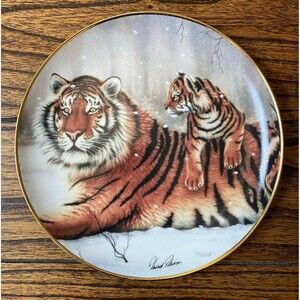 Franklin Mint Plate IWC 'On The Watch'